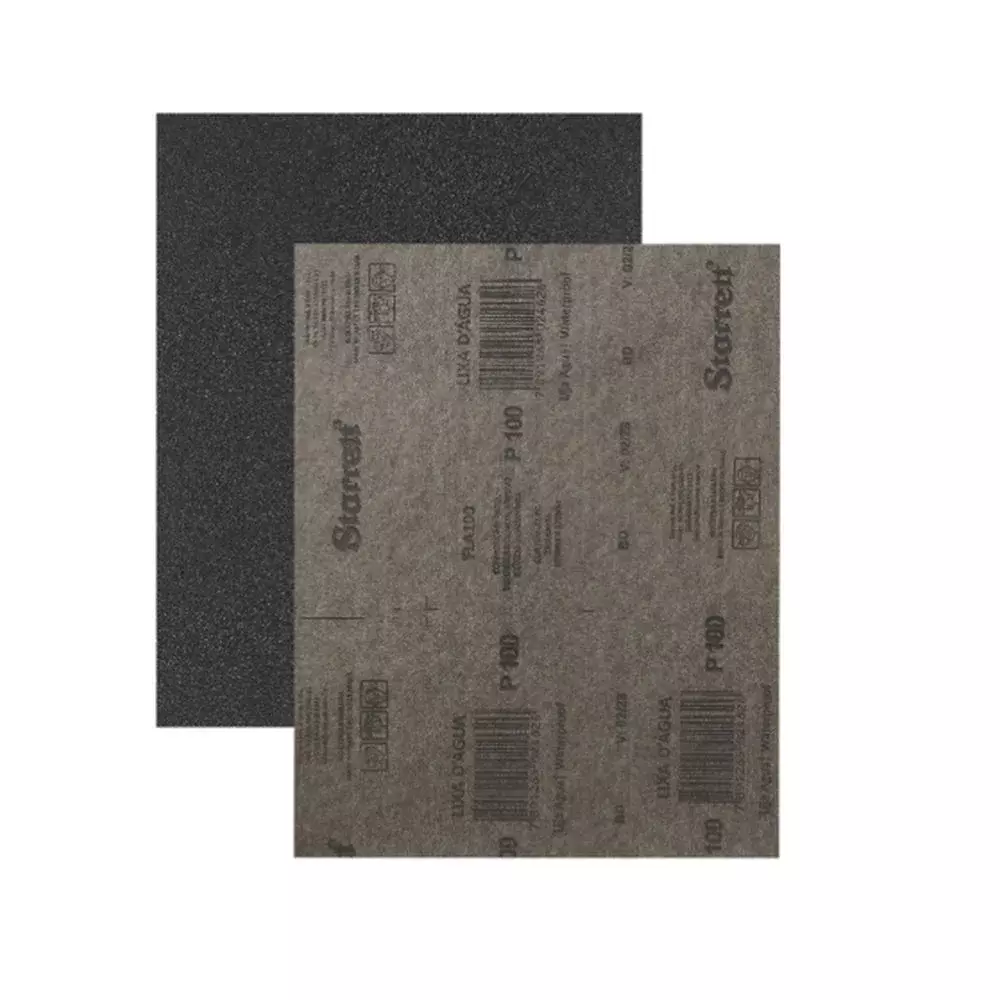 Lixa D'agua Oxido de Aluminio G100 Starrett FLA100