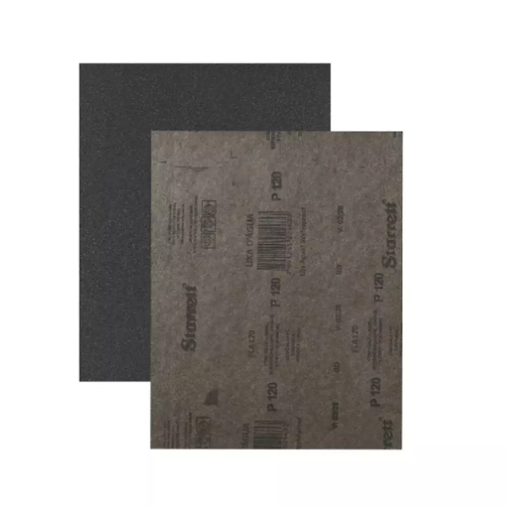 Lixa D'agua Oxido de Aluminio G120 Starrett FLA120
