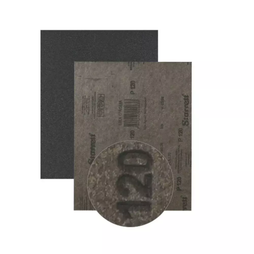 Lixa D'agua Oxido de Aluminio G120 Starrett FLA120