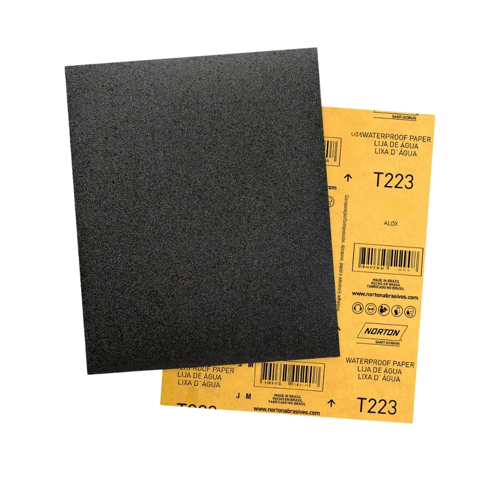Lixa D'agua Oxido de Aluminio G150 Norton T223