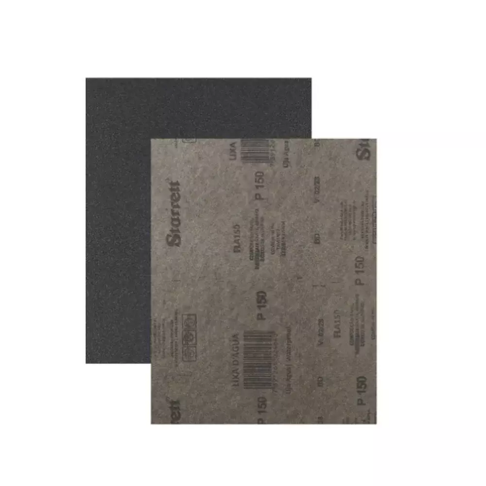 Lixa D'agua Oxido de Aluminio G150 Starrett FLA150