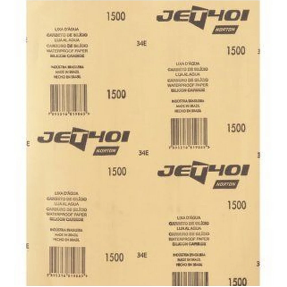Lixa D'agua Carbeto de Silicio G1500 Norton T401