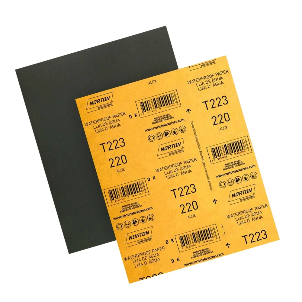 Lixa D'agua Oxido de Aluminio G220 Norton T223