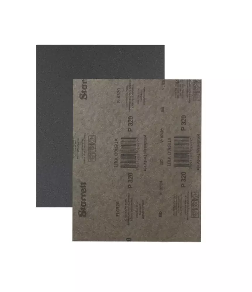 Lixa D'agua Oxido de Aluminio G320 Starrett FLA320