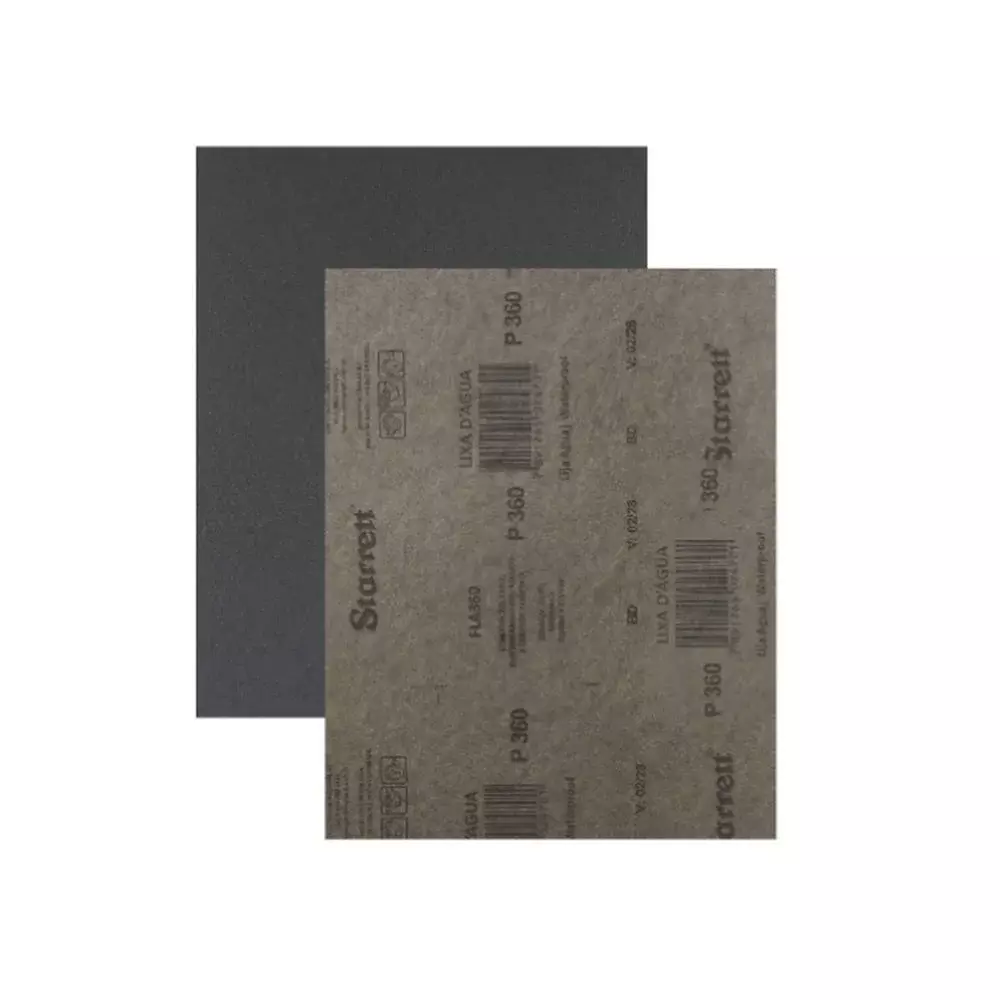 Lixa D'agua Oxido de Aluminio G360 Starrett FLA360