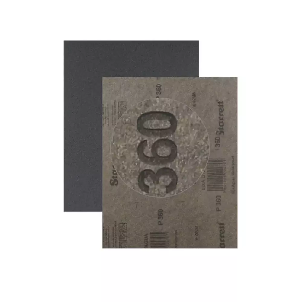 Lixa D'agua Oxido de Aluminio G360 Starrett FLA360