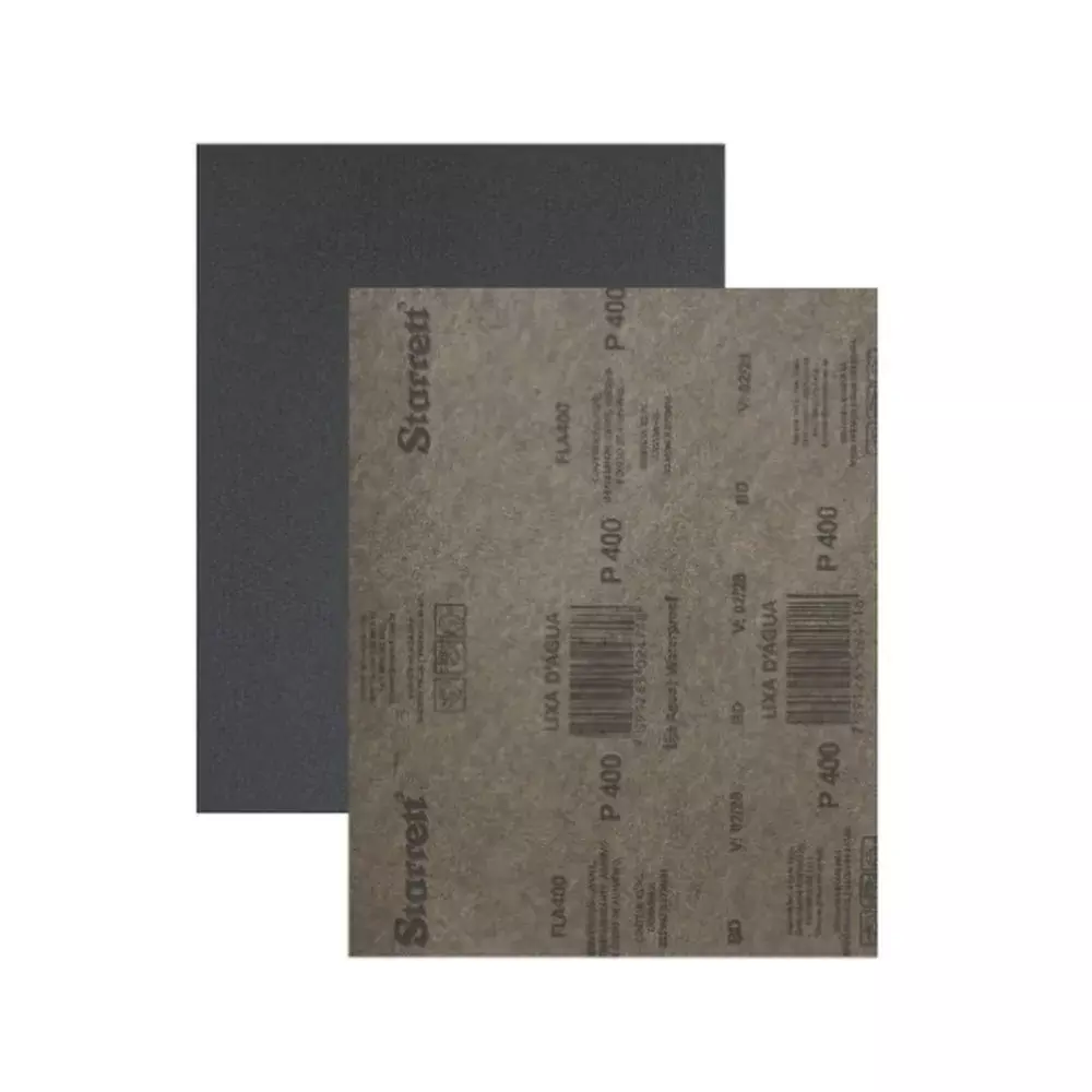 Lixa D'agua Oxido de Aluminio G400 Starrett FLA400