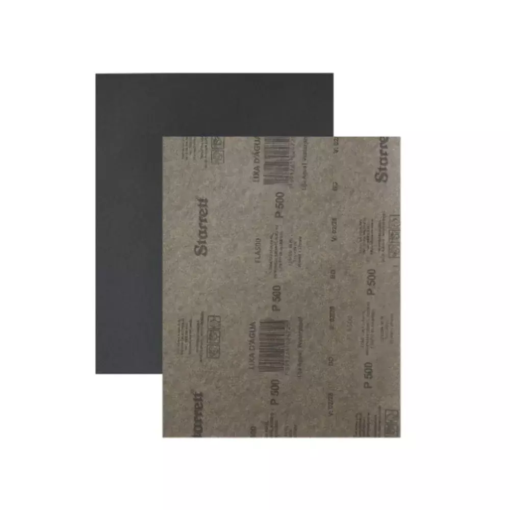 Lixa D'agua Oxido de Aluminio G500 Starrett FLA500