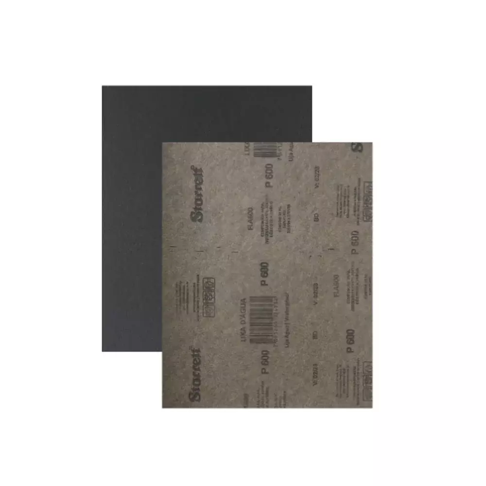 Lixa D'agua Oxido de Aluminio G600 Starrett FLA600