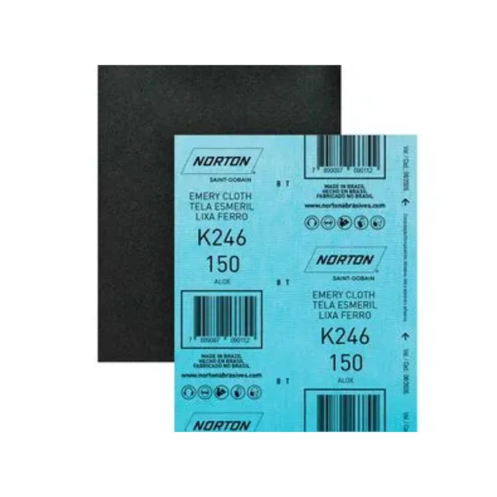 Lixa para Ferro Oxido de Aluminio G150 Norton K246