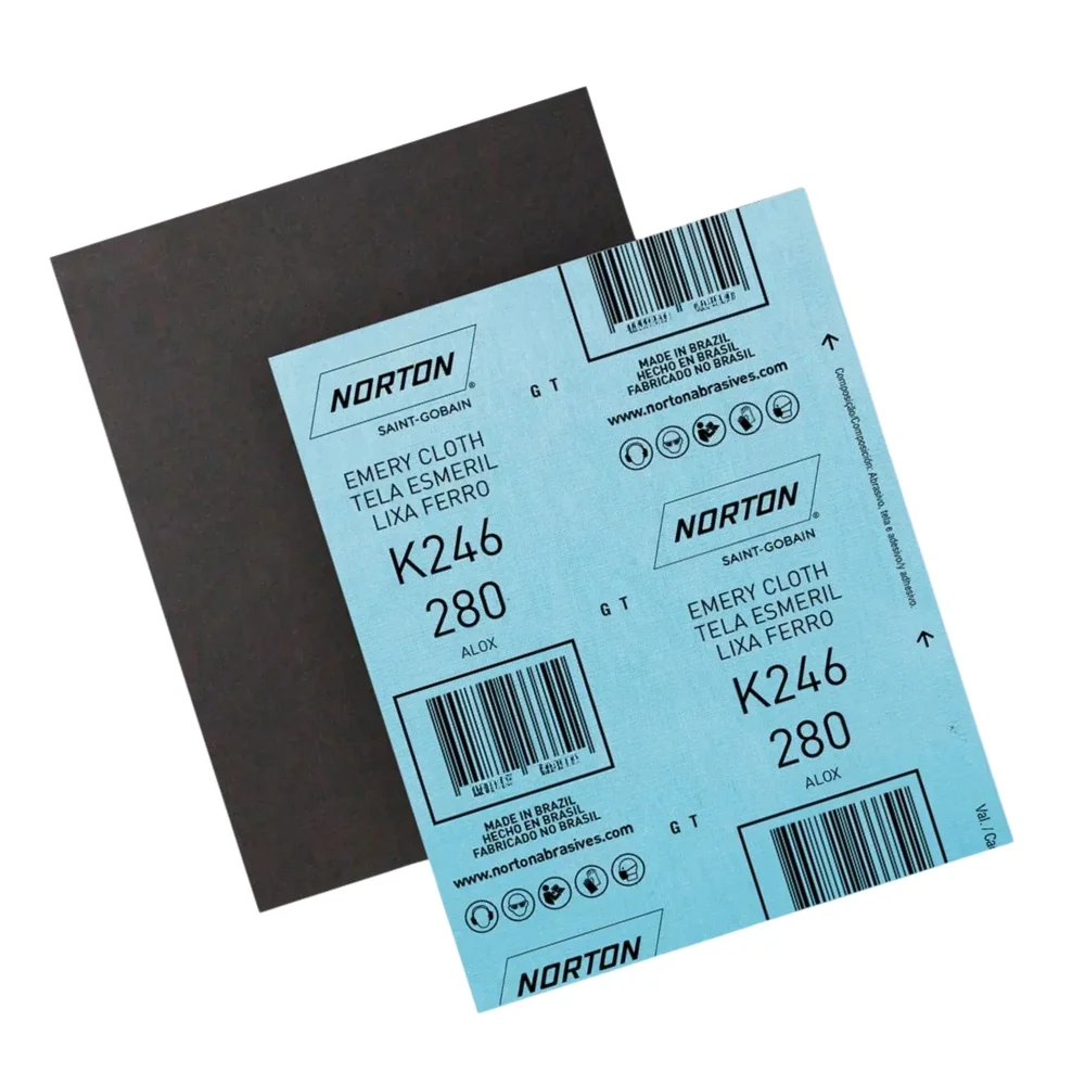Lixa para Ferro Oxido de Aluminio G280 Norton K246