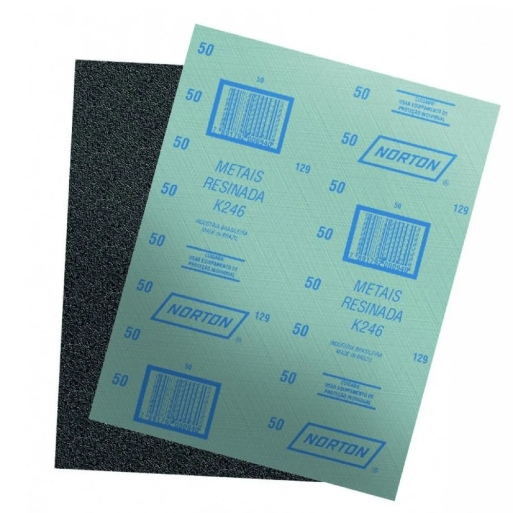 Lixa para Ferro Oxido de Aluminio G320 Norton K246