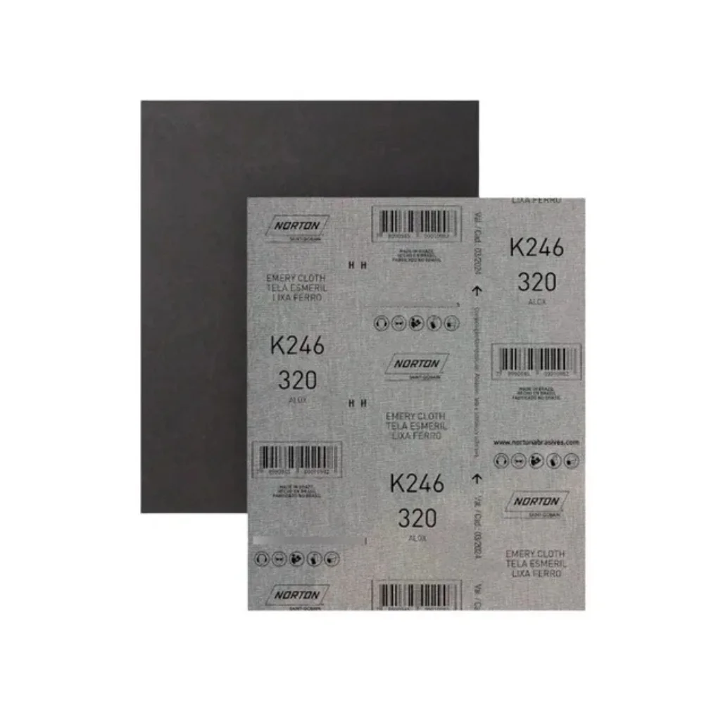 Lixa para Ferro Oxido de Aluminio G320 Norton K246