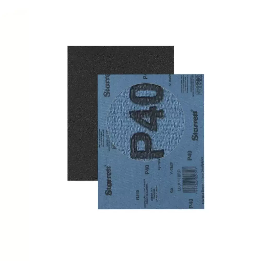 Lixa para Ferro Oxido de Aluminio G40 Starrett FLF40