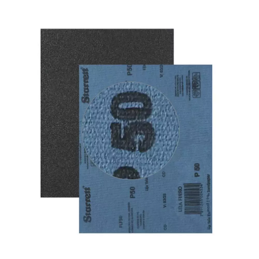 Lixa para Ferro Oxido de Aluminio G50 Starrett FLF50