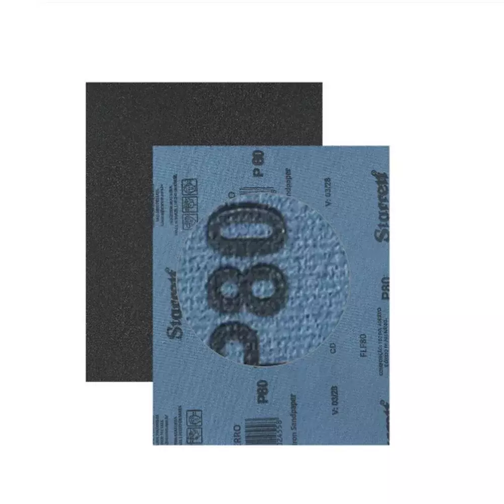 Lixa para Ferro Oxido de Aluminio G80 Starrett FLF80