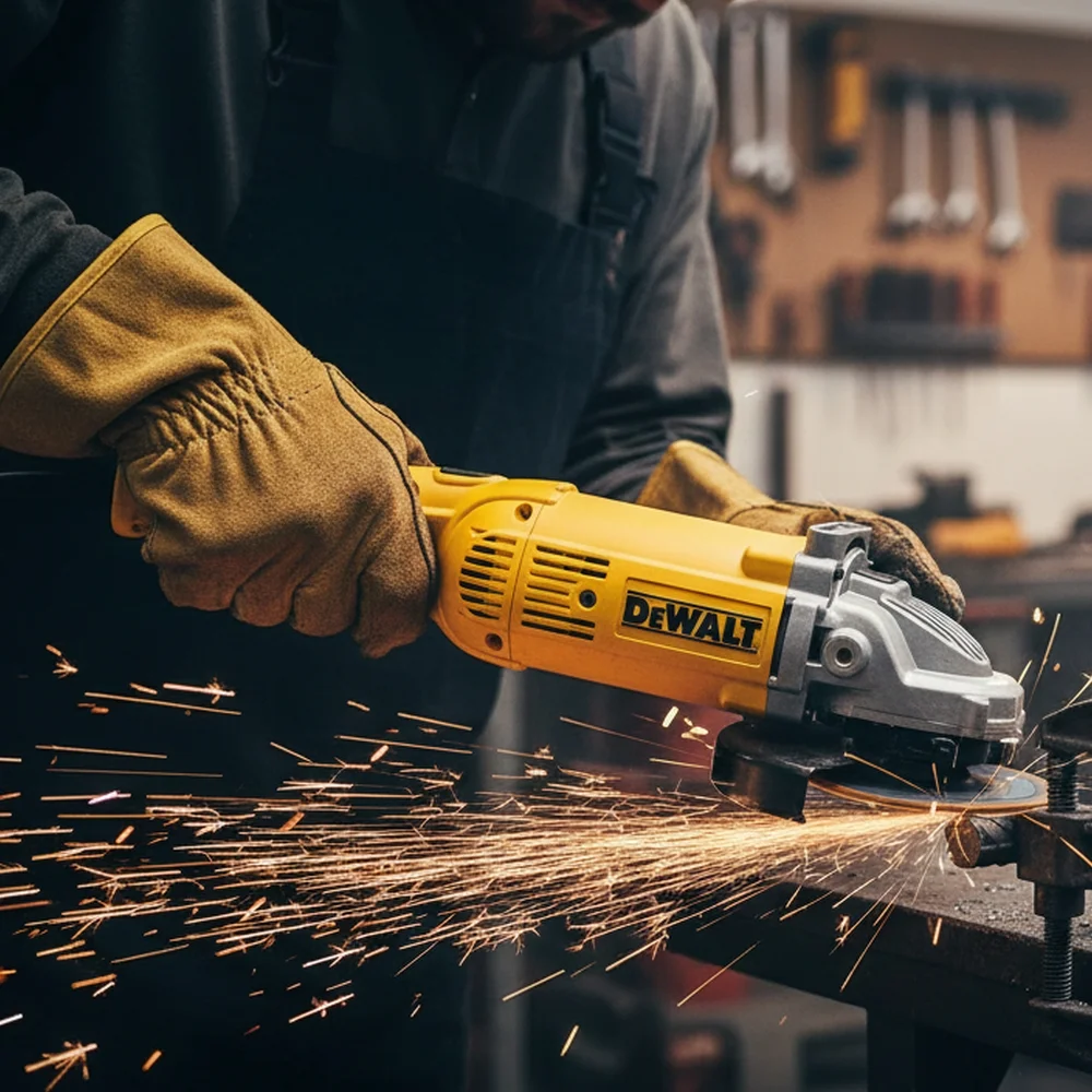 Lixadeira Angular 7" 110V 2200W Dewalt DWE493PWBR