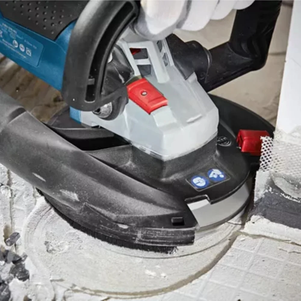 Lixadeira Angular para Concreto Com Maleta 5" 220V 1500W Bosch GBR 15CAG