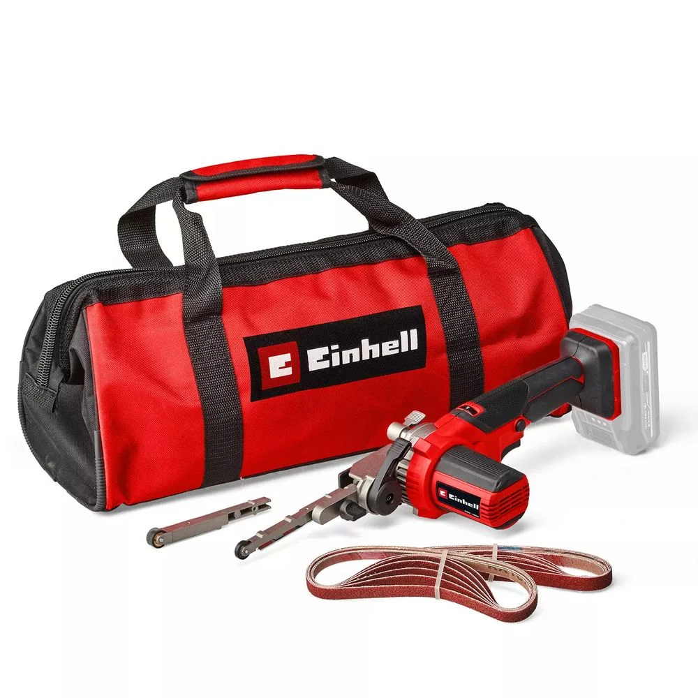 Lixadeira de Cinta a Bateria 18V Sem Carregador e Bateria com Bolsa Einhell TE-BF 18 LI