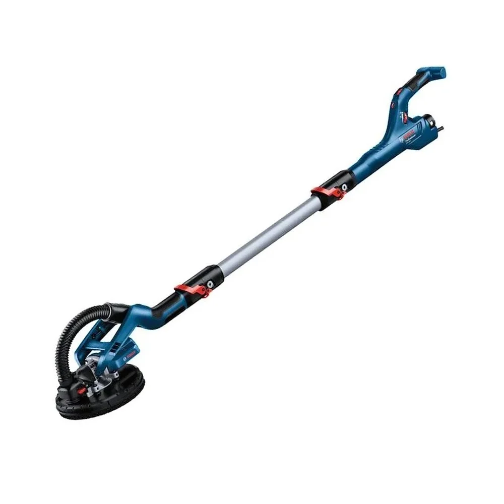 Lixadeira de Parede Teto e Drywall Orbital Telescopica com Maleta 9" 220V 550W Bosch GTR550