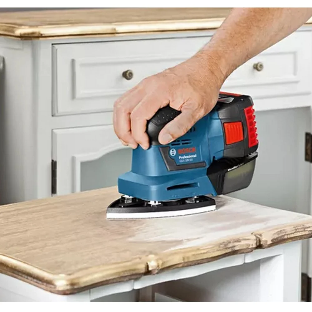 Lixadeira Orbital a Bateria 18v Sem Carregador e Bateria 101X113MM Bosch GSS 18V-10