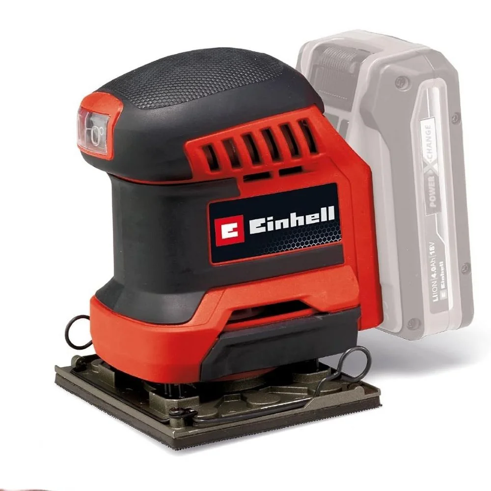 Lixadeira Orbital a Bateria 18V Sem Carregador e Bateria com Coletor 101X113MM Einhell TE-OS 18/113 3X