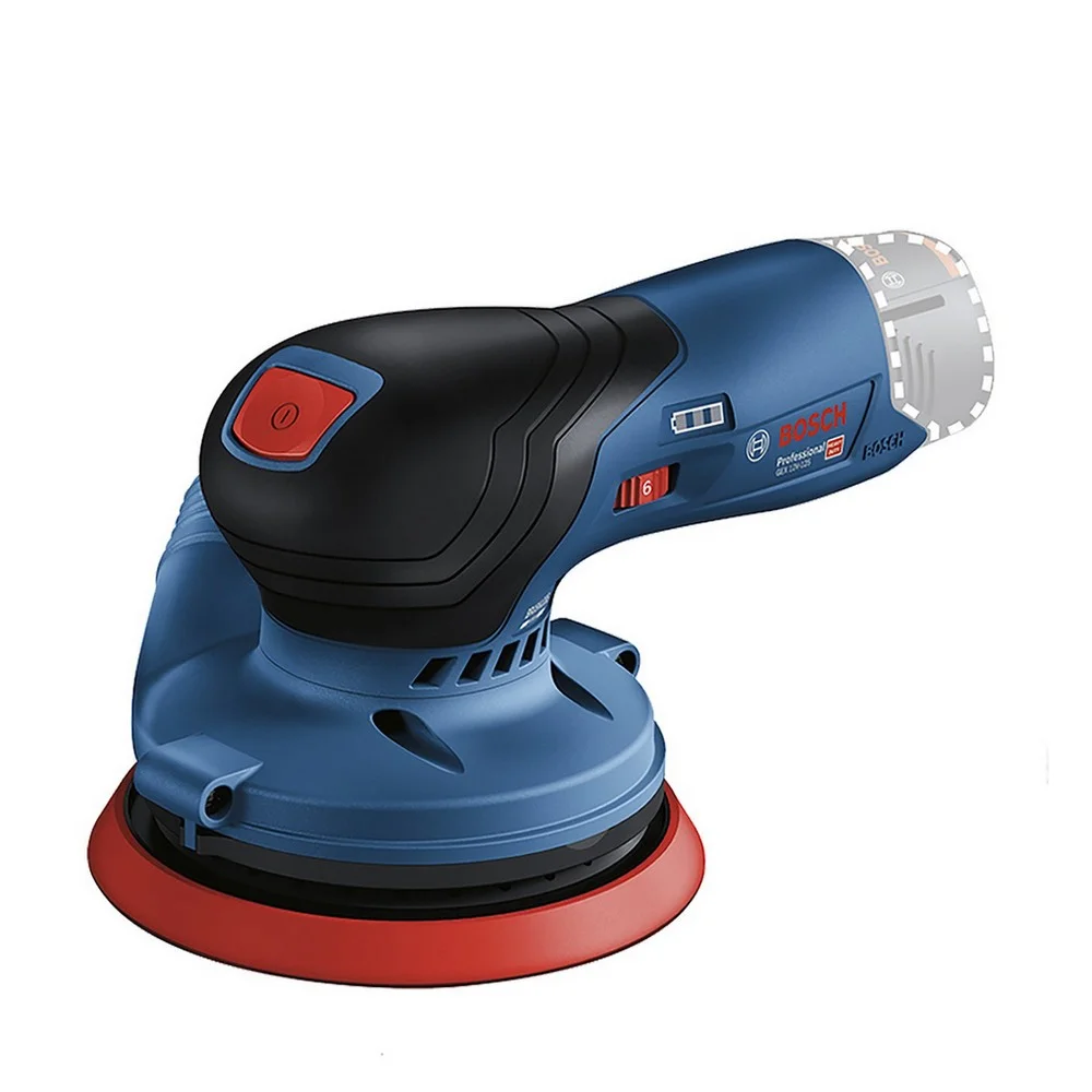 Lixadeira Roto Orbital a Bateria 12V Sem Carregador e Bateria 5"-125MM Bosch GEX 12V-125