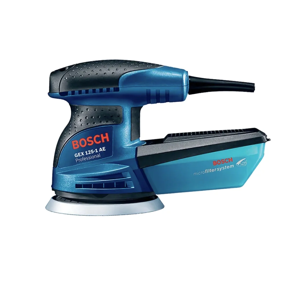 Lixadeira Roto-Orbital Com Coletor de PO 125MM 110V 250W Bosch GEX 125 1AE