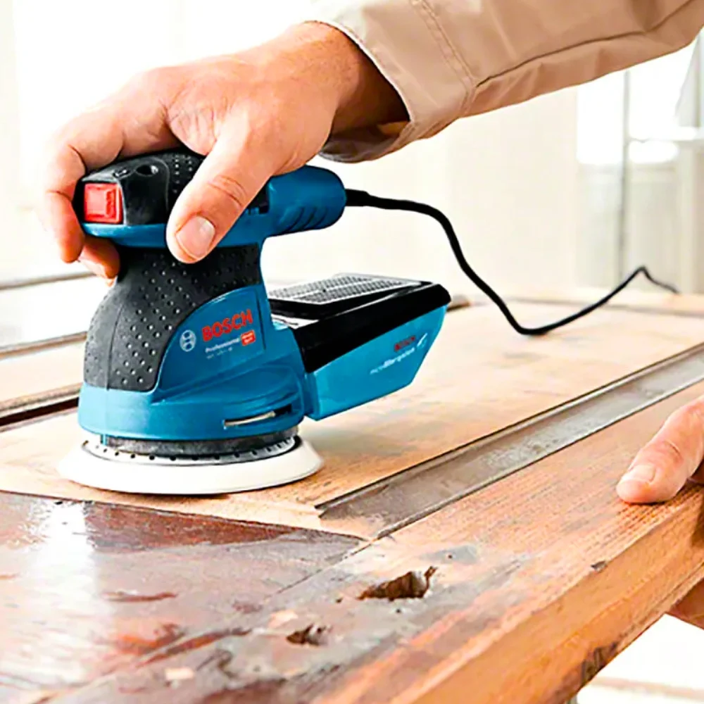 Lixadeira Roto-Orbital Com Coletor de PO 125MM 110V 250W Bosch GEX 125 1AE