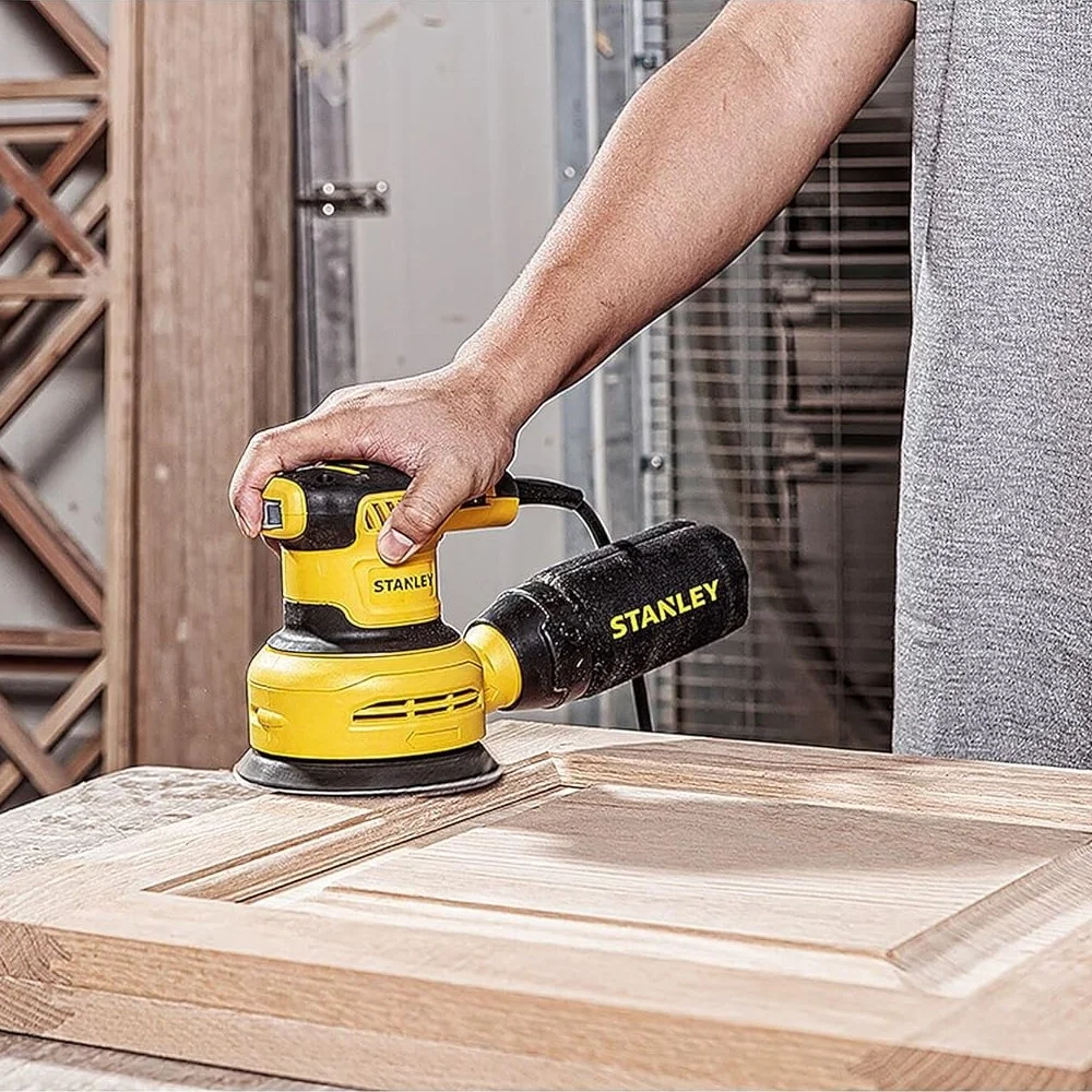 Lixadeira Roto-Orbital Com Coletor de PO 127MM 110V 300W Stanley SS30-BR