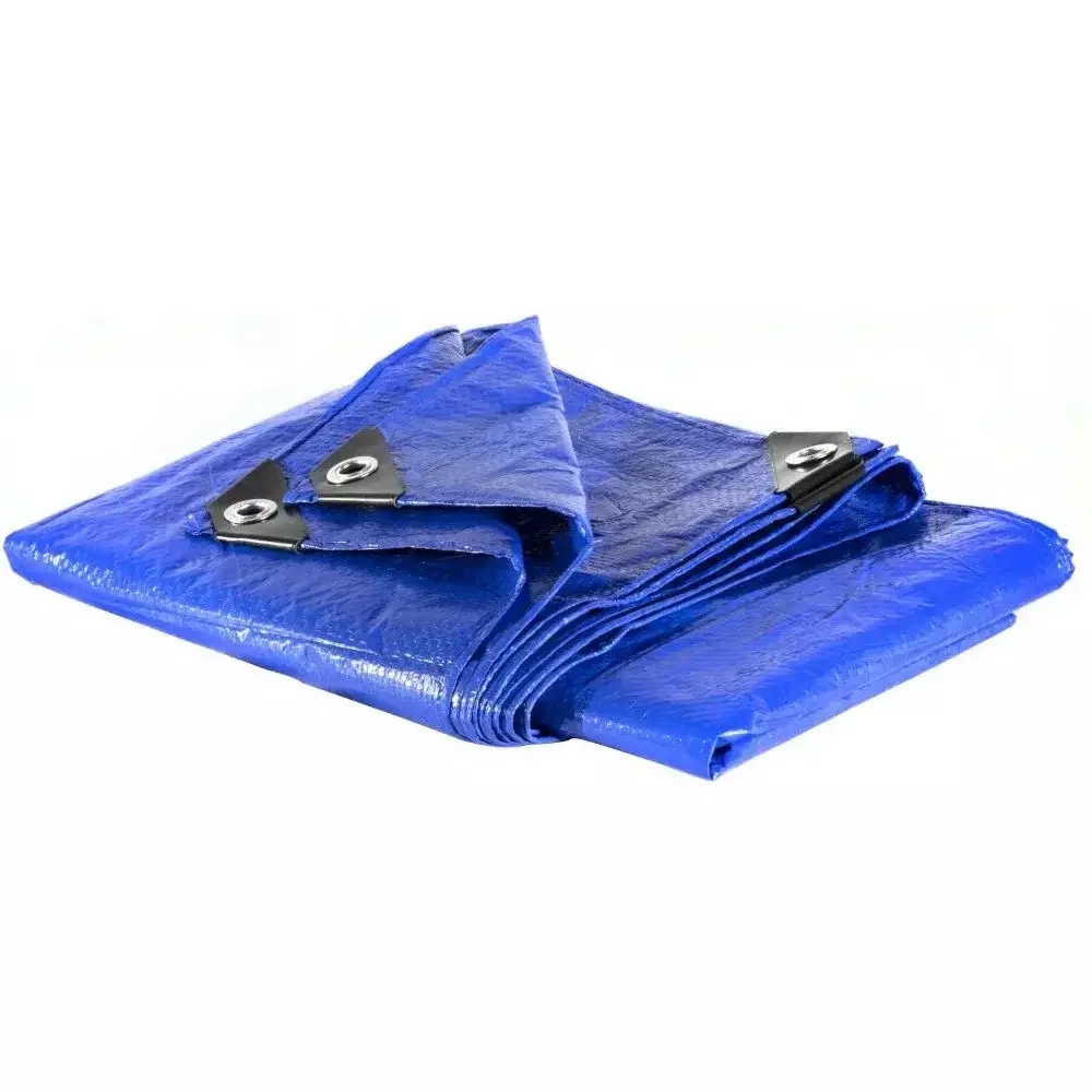 Lona de Polietileno Azul Com Ilhos Metalico 2X3M Rexon 100 MICRAS