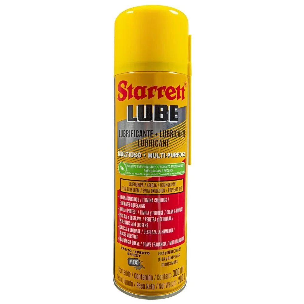 Lubrificante Anticorrosivo Spray 300ML Starrett S-LUB300