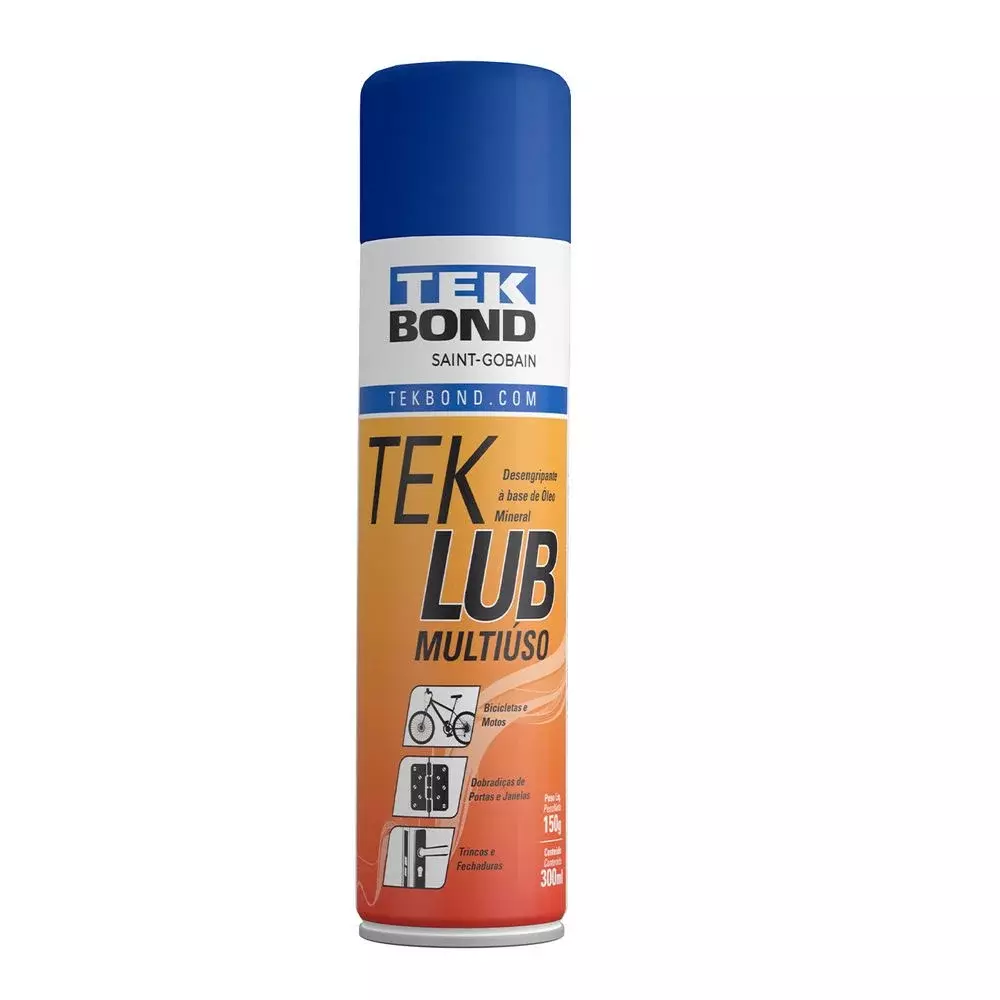 Lubrificante Anticorrosivo Spray 300ML Tekbond TEK LUB