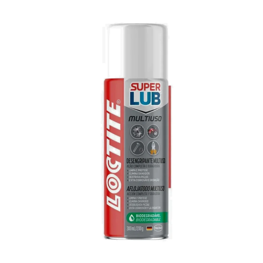 Lubrificante Anticorrosivo Spray Super LUB Multiuso 300ML Loctite LB 8609