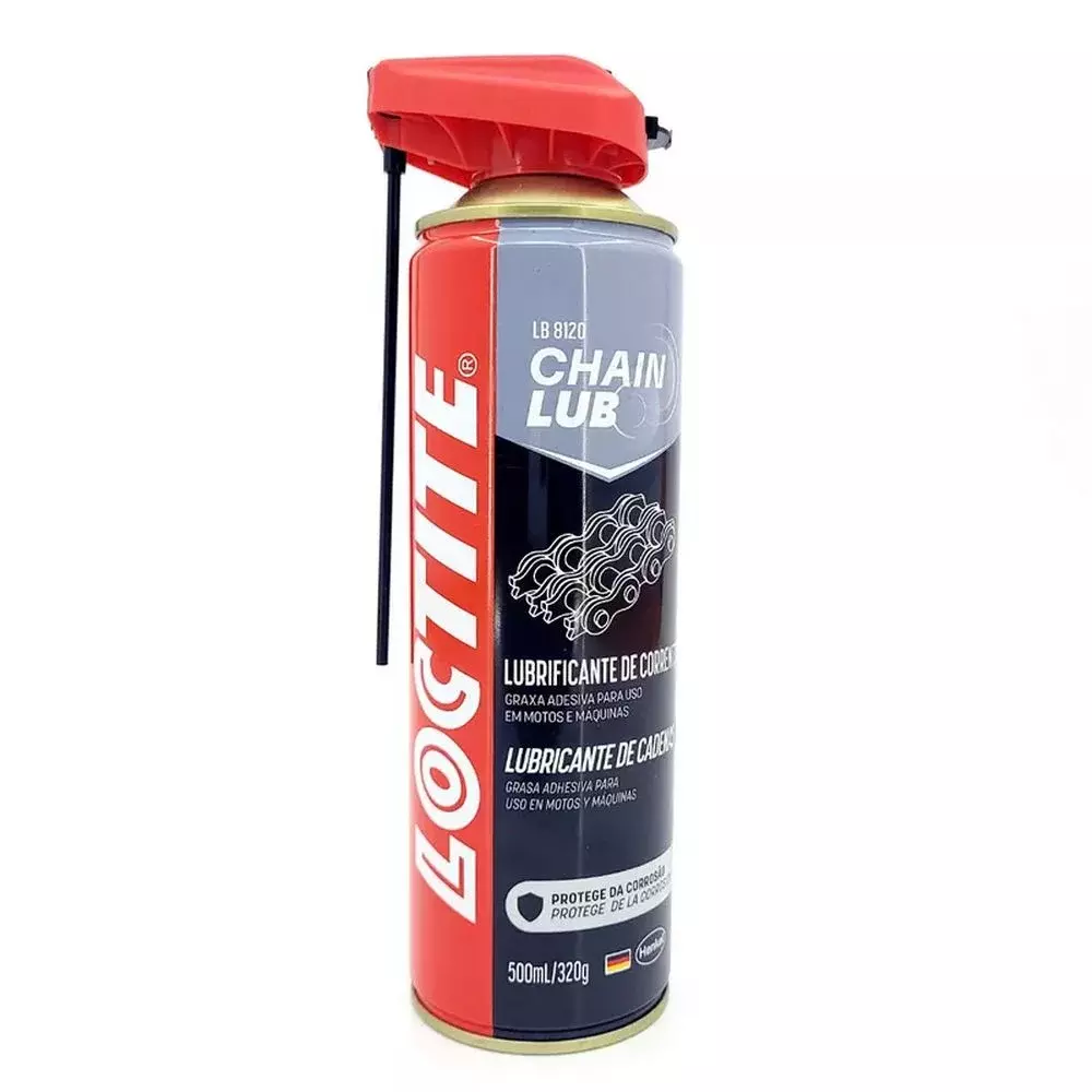 Lubrificante para Correntes Spray LB8120 500ML Loctite CHAIN LUB
