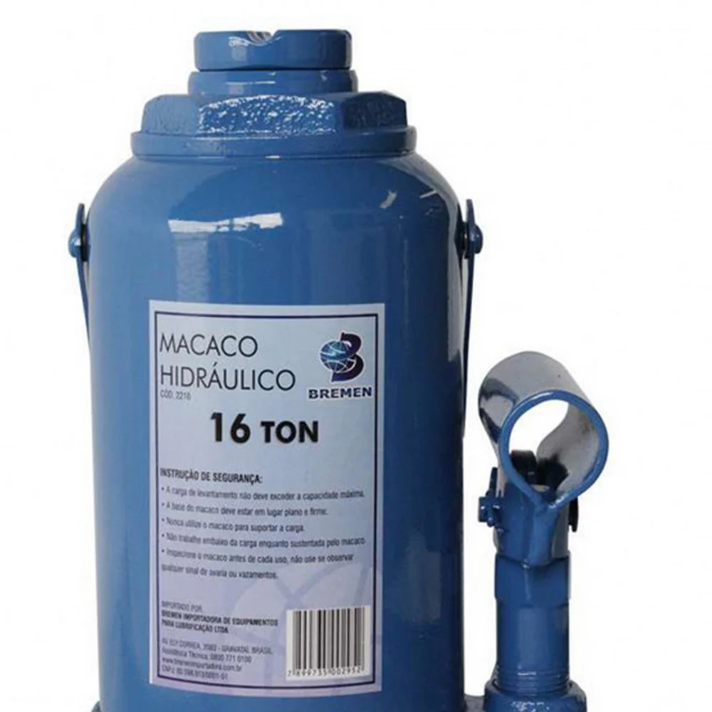 Macaco Hidraulico Garrafa 16T Bremen 22161