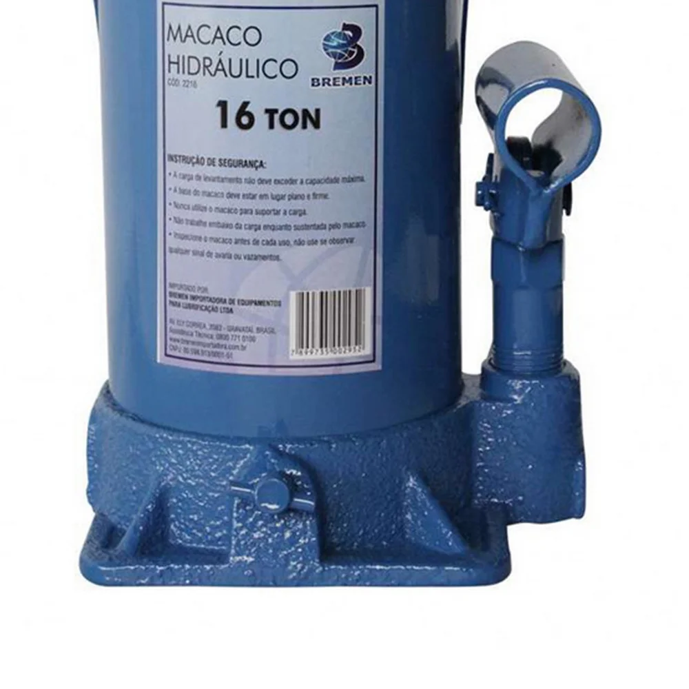 Macaco Hidraulico Garrafa 16T Bremen 22161
