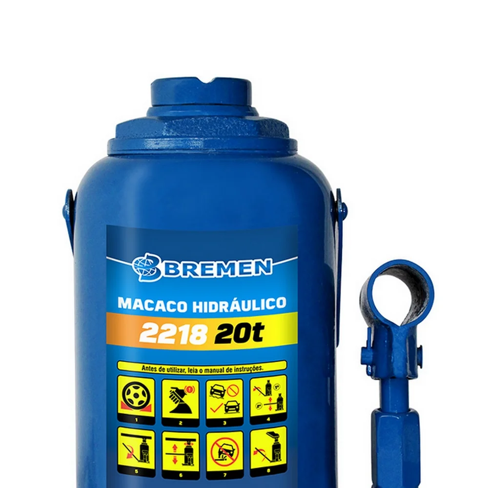 Macaco Hidraulico Garrafa 20T Bremen 22181