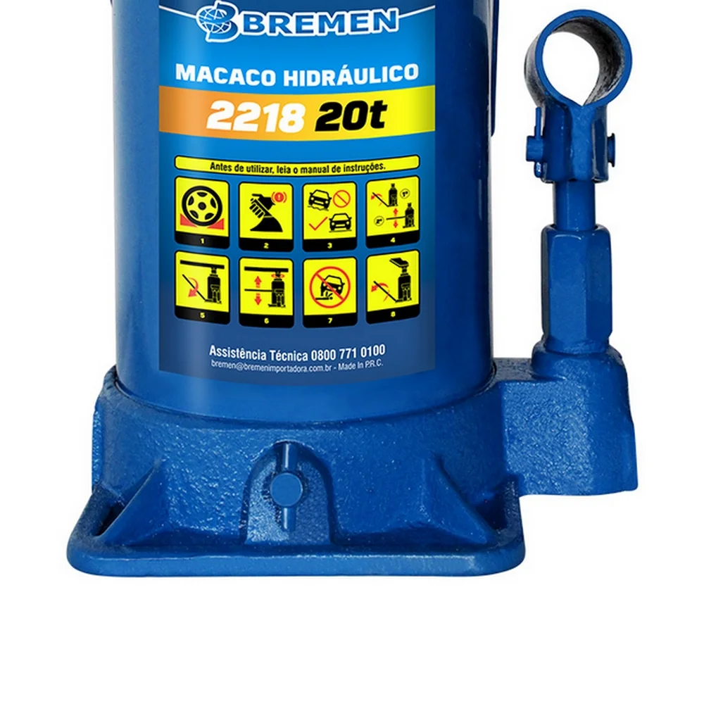 Macaco Hidraulico Garrafa 20T Bremen 22181