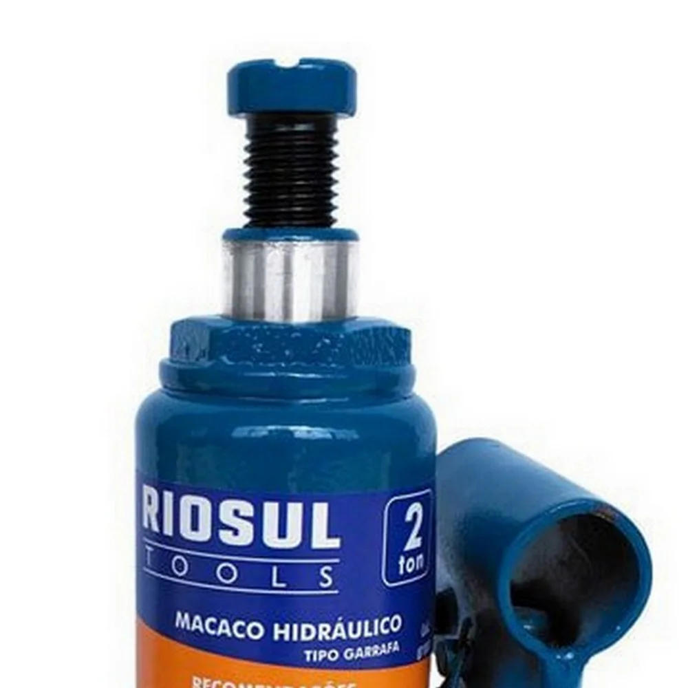 Macaco Hidraulico Garrafa 2T Riosul R070001