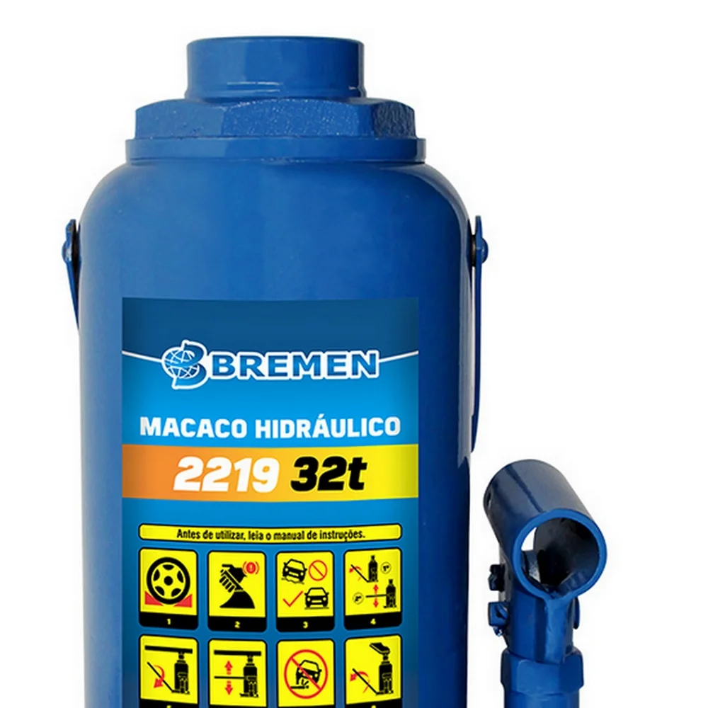 Macaco Hidraulico Garrafa 32T Bremen 22191