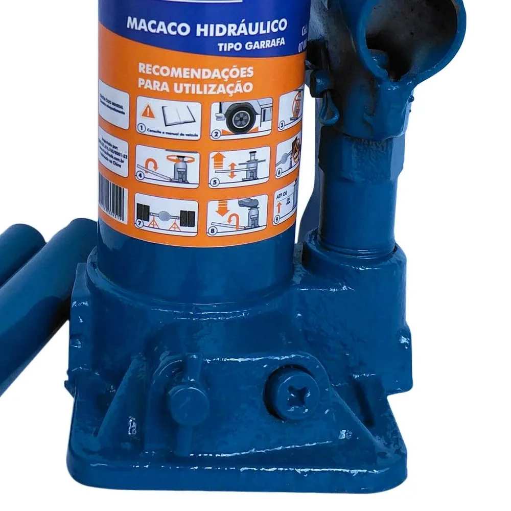 Macaco Hidraulico Garrafa 4T Riosul 070002