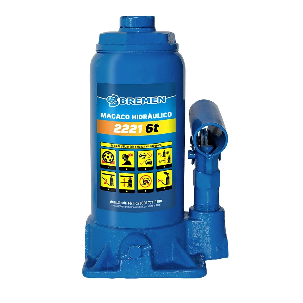Macaco Hidraulico Garrafa 6T Bremen 22211