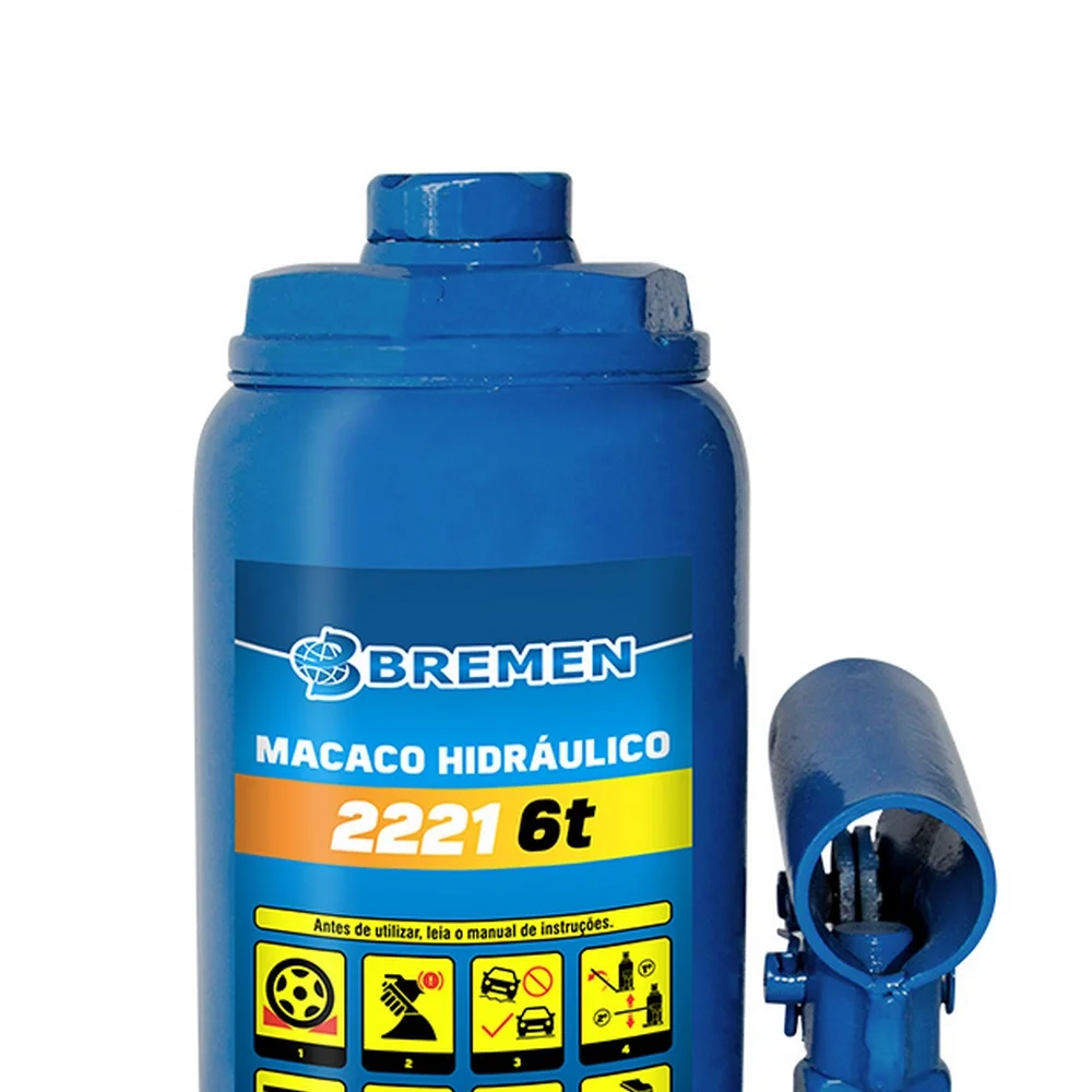 Macaco Hidraulico Garrafa 6T Bremen 22211