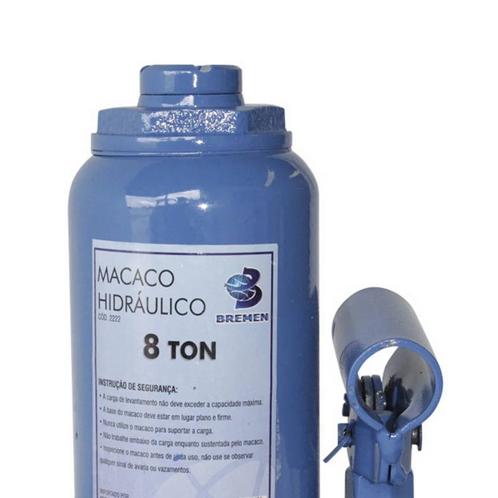 Macaco Hidraulico Garrafa 8T Bremen 2222