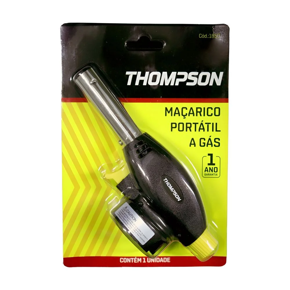 Macarico a Gas Portatil NAO Acompanha Cilindro Thompson 1850