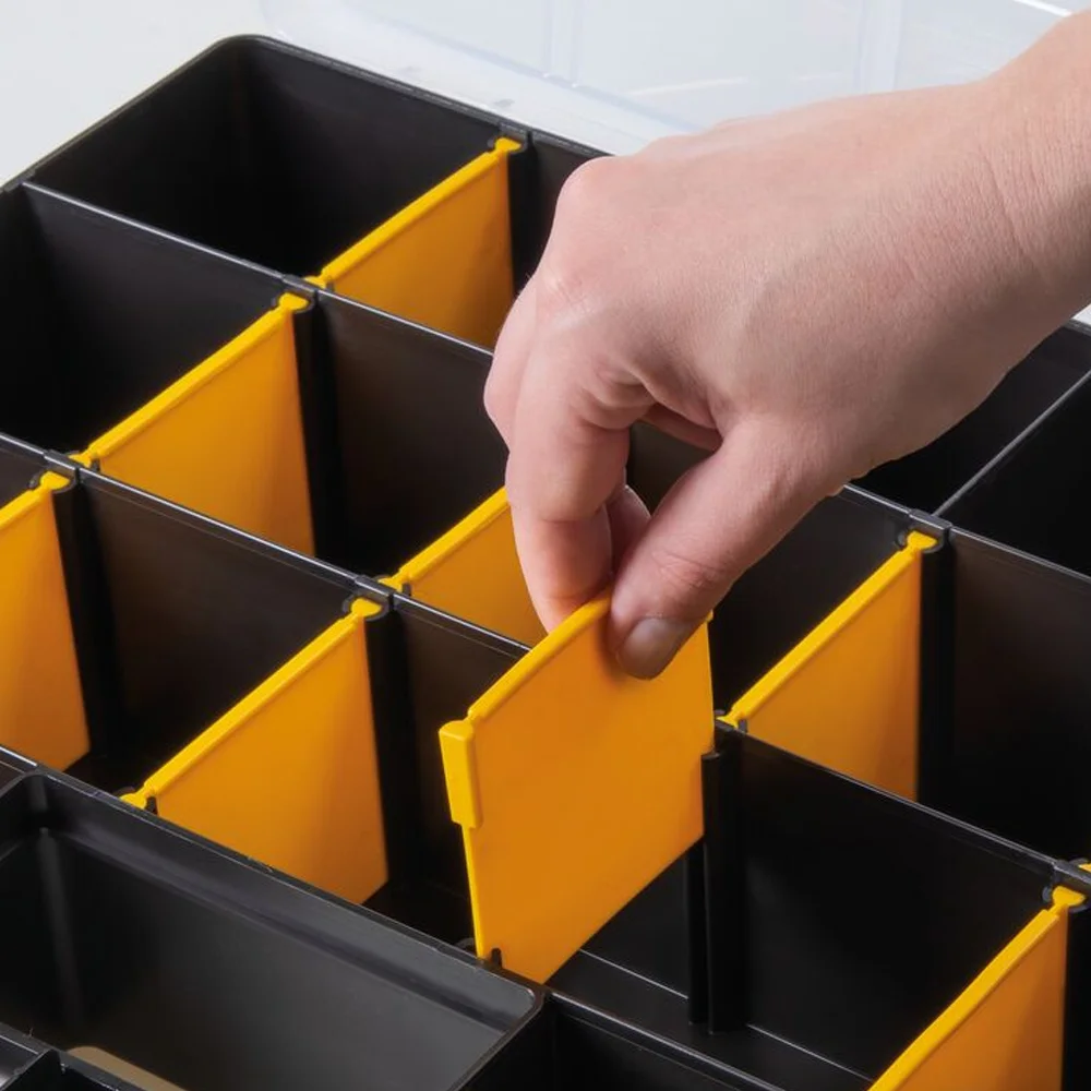 Maleta Plastica Organizadora Com Divisorias Moveis 17"-8X33X42CM Tramontina 43805/017