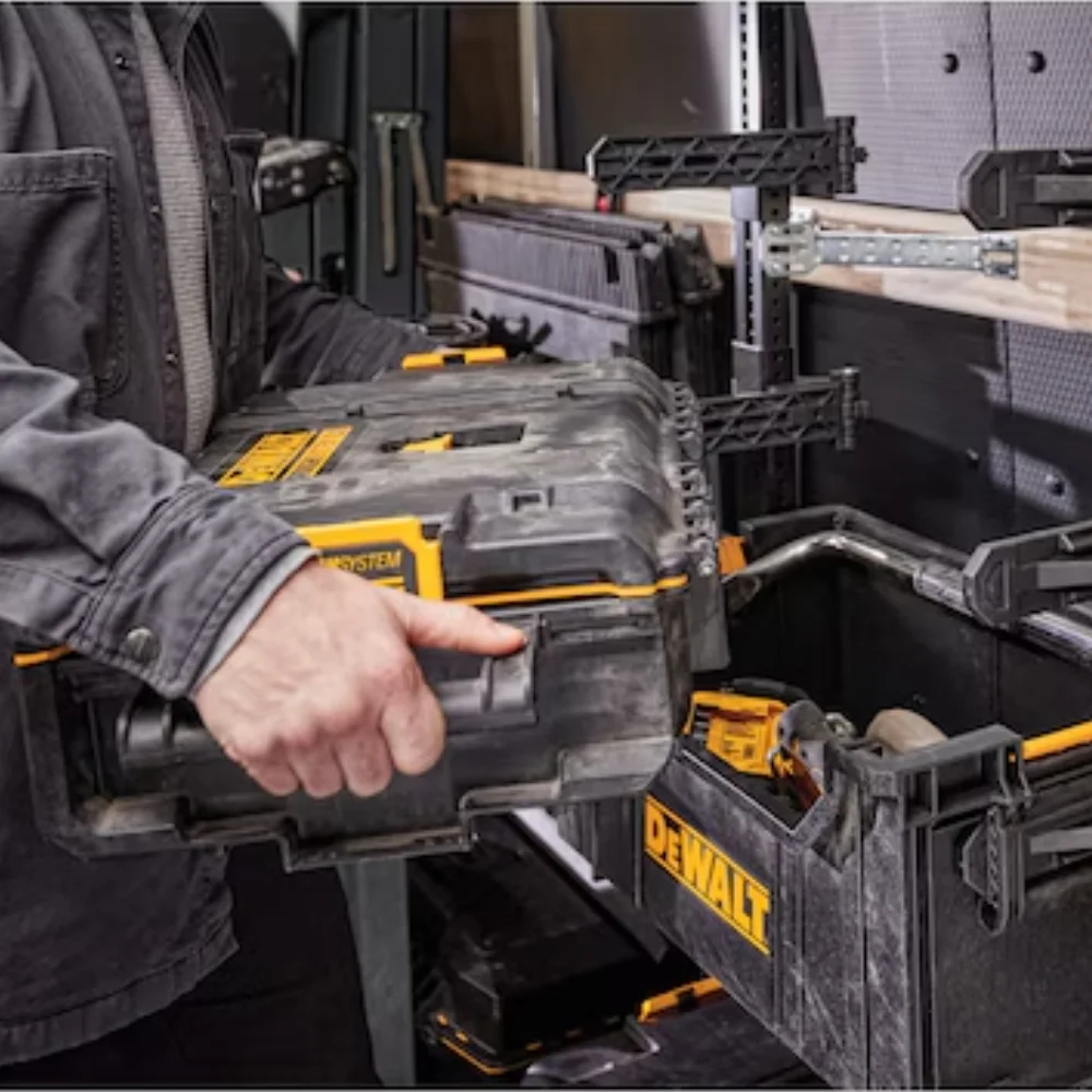 Maleta Plastica Organizadora Toughsystem 2.0 Para Ferramentas 55X37X17CM Dewalt DWST08165