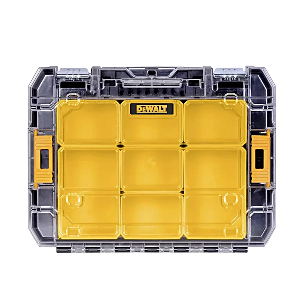 Maleta Plastica Organizadora Tstak Tampa Transparente para Ferramentas 47X31X15CM Dewalt DWST17805