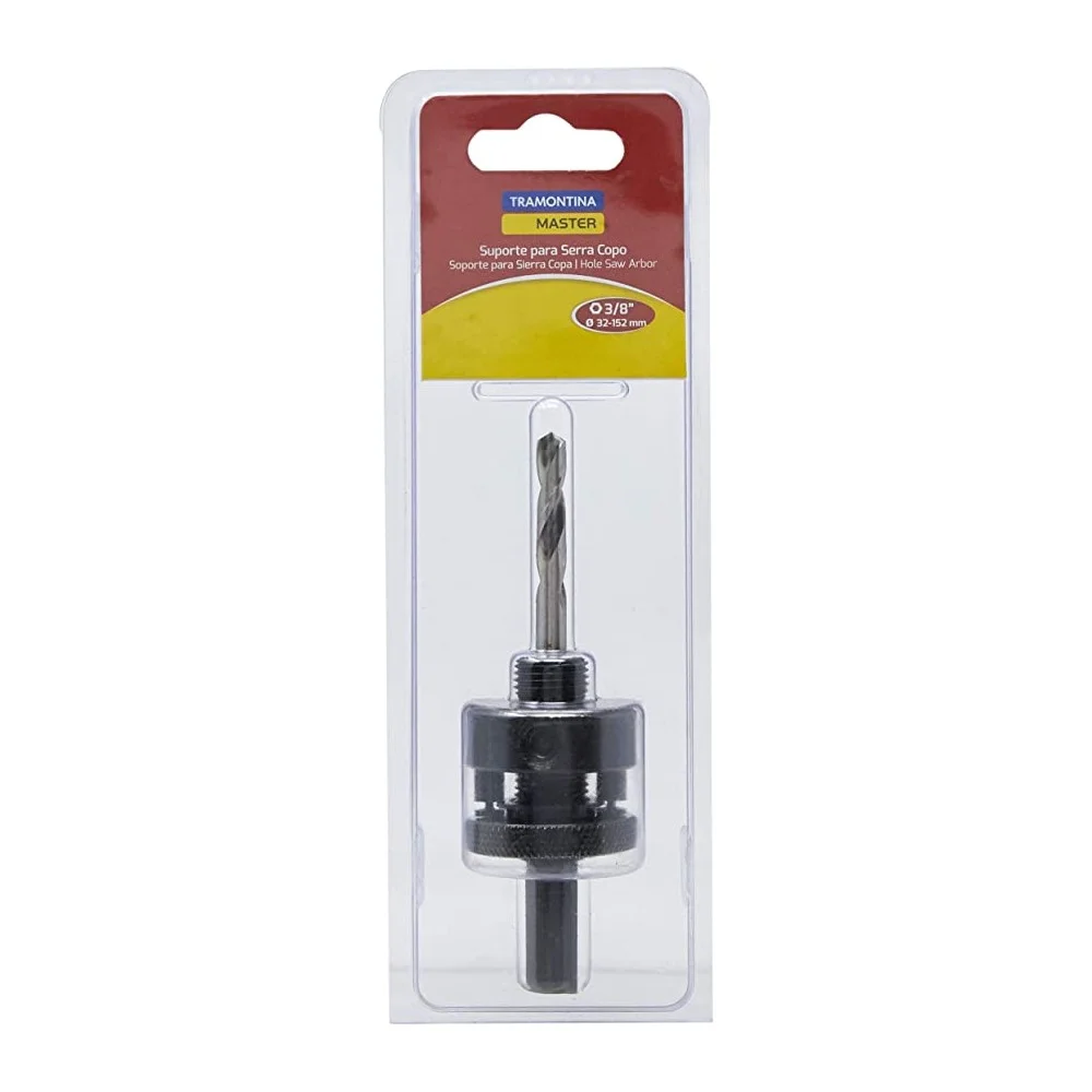 Mandril para Serra Copo com Broca Encaixe 3/8" 32-152MM 3/8" Tramontina 42624/101